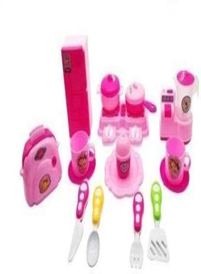 TEMSON Cookware Pretend Kitchen Play Set Toy - Image 1